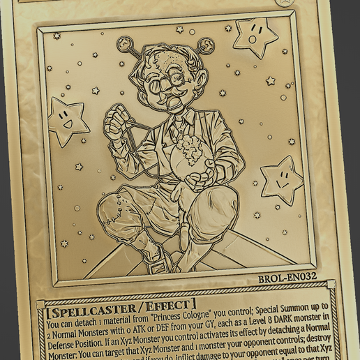 Grandpa Demetto - yu-gi-oh! STL File for 3D printingCults