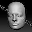 MartyMcFlyMichaelJfoxheadscan5.jpg Michael J Fox Marty McFly Lifecast 3D Scan Head Likeness (Back To The Future, Teen Wolf) (Raw & Clean version)