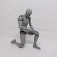 20191225_212951.jpg 3D file Mr figure the 3D printed action figure・3D printer model to download