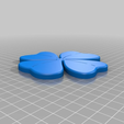 cce4d0580a745b9d9918ed14fe0a8454.png Fichier STL gratuit Trèfle à quatre feuilles/Shamrock Mono et Multicolore・Design à télécharger et à imprimer en 3D