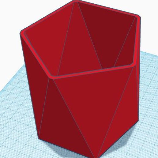 Pot-Pentagon 3D model