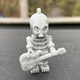 IMG_0983.jpeg Alien Skeleton Guitar Player Mini Figure
