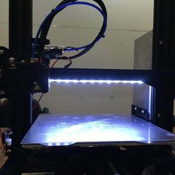 IMG_0779.jpeg Free STL file LED light bar for Ender 3・3D printable object to download