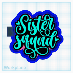 Sister-squad.png STL file Sister Squad・3D print design to download