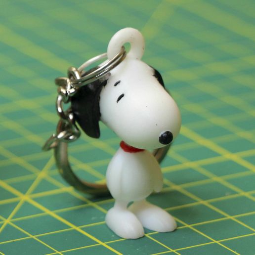 SNOOPY - SNOOPY BENDABLE KEYCHAIN vintage スヌーピー Mini Snoopy Peanuts Keyrings, CHOOSE YOUR OWN, United