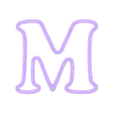 M.stl Letters for candy Bar / Birthday