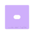 Futures_Leash_Plug_Slot.stl Futures Fin Leash Plug Install Template - Oval Type