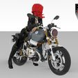viuda-moto.189.jpg Black Widow on Black Widow Bike Marvel Motorcycle