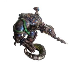Snake-Wardog-Mystic-Pigeon-GAming-6.jpg 3D file Snake Demon War Knight Sci Fi War Game Proxy・3D printer design to download
