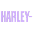 HARLEY-.stl Harley Davidson illuminated sign