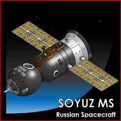 SPA_SMS-3.jpg Soyuz MS - Russian Spacecraft - ISS Astronaut Transport