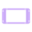 mini12864-frame-mount-v10.stl Mini 12864 LCD Case for Anycubic i3 Mega