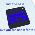 keyfob_base_promo2.png Keyfob base for car silhouettes The R34 is just for showing the purpose