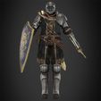 EliteKnightArmorBundleFrontal.jpg Elite Knight Full Armor with Shield and Claymore for Cosplay