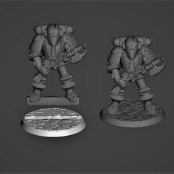 retroslotta.JPG Fichier STL gratuit BigMrTong Retro Slotta Conversion base for Miniatures・Design imprimable en 3D à télécharger