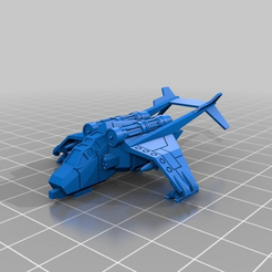 17fcfd9e88d641d28c6423be1a923c1b.png Free STL file 1/4" Scale VTOL Personnel Carrier for Human Armies・3D print design to download