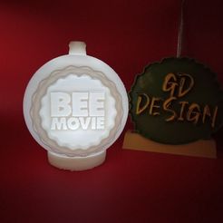 IMG_20231128_223852473.jpg Bee Movie CHRISTMAS ORNAMENT TEALIGHT