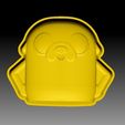 Jakethedog-VACUUM-PIECE.jpg Fichier STL MOULE POUR BOMBE DE BAIN JAKE THE DOG・Design à télécharger et à imprimer en 3D