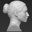 8.jpg Monica Bellucci bust 3D printing ready stl obj formats