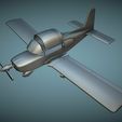 AA5_2.jpg Grumman AA-5B Tiger - 3D Printable Model (*.STL)