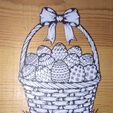 ED-006.jpg 🐣 [Basket with Easter eggs] | Minimalist Easter Decor ED-006