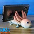 AXOLOTL-04.jpg Axie, the Koza articulated Axolotl toy and phone holder