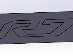 🥷 Kawasaki ZX-6R 2004 Wallart・ STL File for 3D printing・Cults