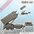 3.jpg US MIM-104 Patriot air defense battery system (3) - Cold Era Modern Warfare Conflict World War 3 Afghanistan Iraq Yugoslavia