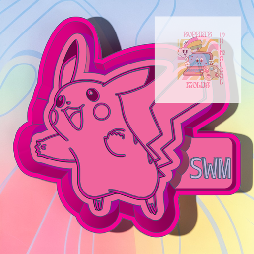 Pokemon Pikachu Mold Housing