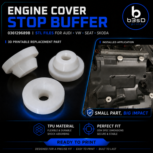 Bump stop 036129689B for Audi, Seat, Skoda and VW