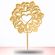 corazon-ornamental-3D.png Heart topper with arabesque ornaments