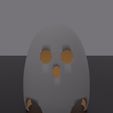 glow_front.jpg Ghost Tealight Luminary — Cute Glowing Halloween Ghost