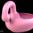 FLAMENCO.jpg Cute flamingo pot