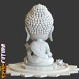 mo-069.jpg Chibi Buddha - Serenity on the Lotus Pond [Easy Paint]