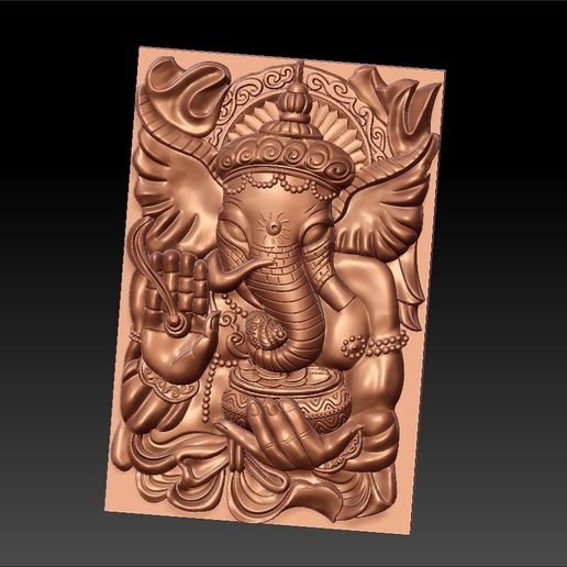 ELEPHANT_GOD1.jpg Fichier STL gratuit Dieu d'éléphant・Design imprimable en 3D à télécharger, stlfilesfree