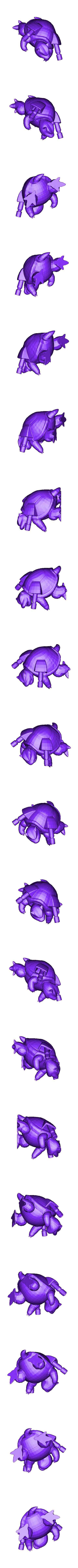 blastoise.stl Покемон Бластойз