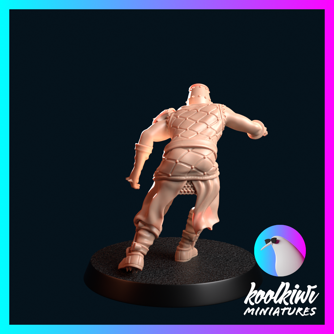 | ae ae bok RELAY STL file Fantasy Football Squire 02・Model to download and 3D print, koolkiwi_Miniatures