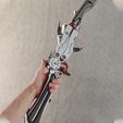 9.jpg Final Fantasy 13 Lightning Blazefire Saber [3d print files]