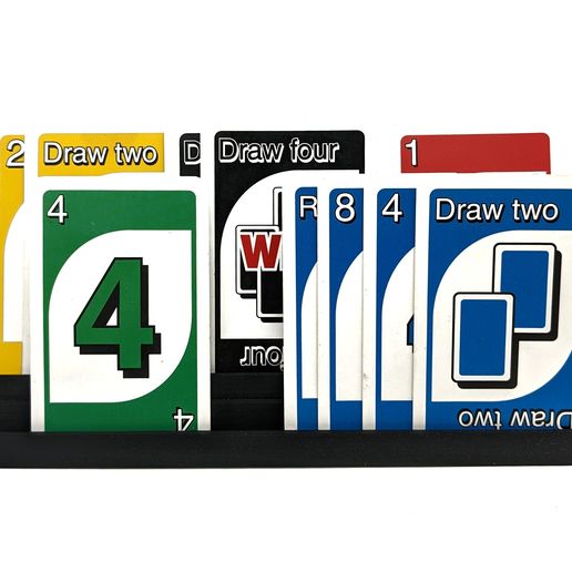 Double Row Game Playing Card Holder
