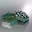R-6.png Boîte hexagonale pour bibelots