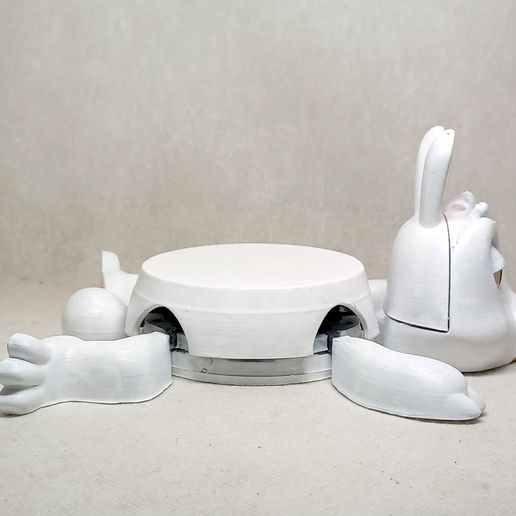 013.jpg bunny  cup holder  (No Supports needed)