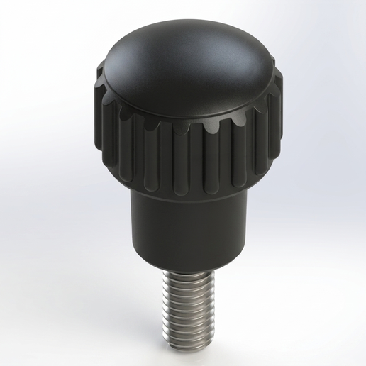 KNURLED GRIP KNOB_M6X14L