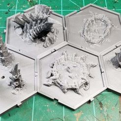 Tyranids_Set01.jpg Free OBJ file Planetary Empires - Tyranids Set 1・3D printing idea to download
