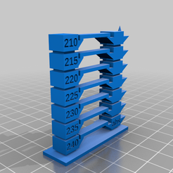 PointyTempTowerABS.png Pointy Temperature Tower With Filament Type Label