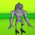 bb0032.png Ben 10 - Blitzwolfer (Benwolf) Modelo 3d para impressão