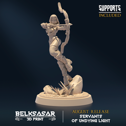 N01.png Fichier STL Undying Light Sentinel C Nude・Plan à imprimer en 3D à télécharger