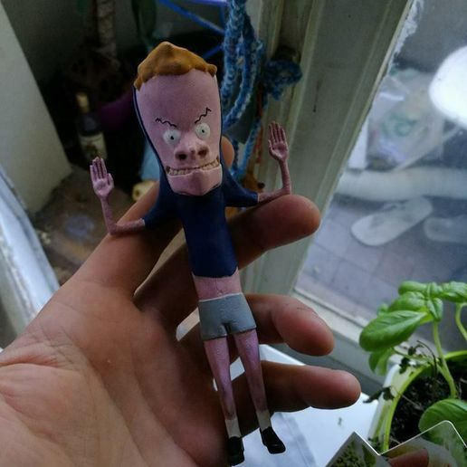 cornholio_peint.jpg Cornholio - Beavis and Butthead