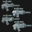 All-Test.jpg Файл 3D Аксессуары для снайперов・Дизайн 3D-печати для загрузки3D, Red-warden-miniatures