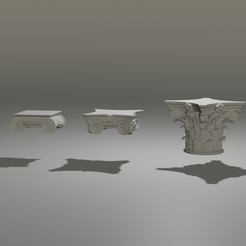 column.png Fichier STL capital colonne・Design pour imprimante 3D à télécharger