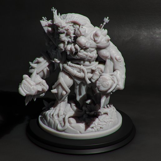👹 Ogre Beast | Endless Menace Universe・ 3D File for 3D printing・Cults